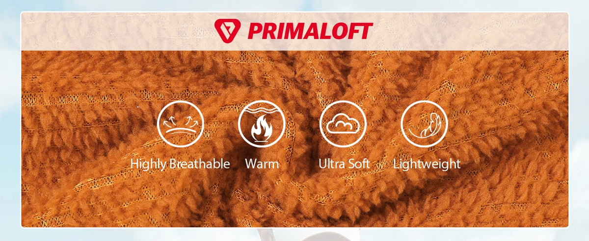 Pioneer Camp Men's Hoodies Outdoor Professional Grade Fleece Warmth Sweatshirt Zip PrimaLoft Active Evolve For Camping Hiking