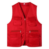 Men's Multi-Pocket Safari Vest – Lightweight All-Season Outerwear