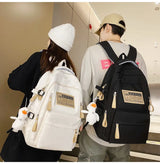 Fashion Big Student School Backpack Rucksack Girls Boys School Bag High Capacity Women Backpack Female Leisure Travel Mochila