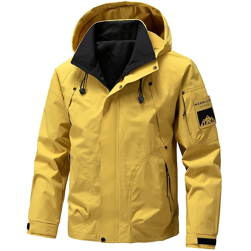 Men’s Lightweight Waterproof Hooded Softshell Jacket
