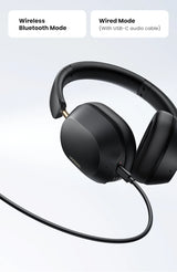 Choice Wireless Bluetooth Headphones 43dB Hybrid Active Noise Cancellation Hi-Res LDAC 75H Spatial Audio Headset Earphones
