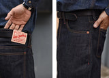 SauceZhan 344XX High-Rise Relaxed Selvedge Denim Jeans