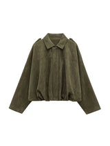 Women's Vintage Bomber Jacket – Effortless Chic