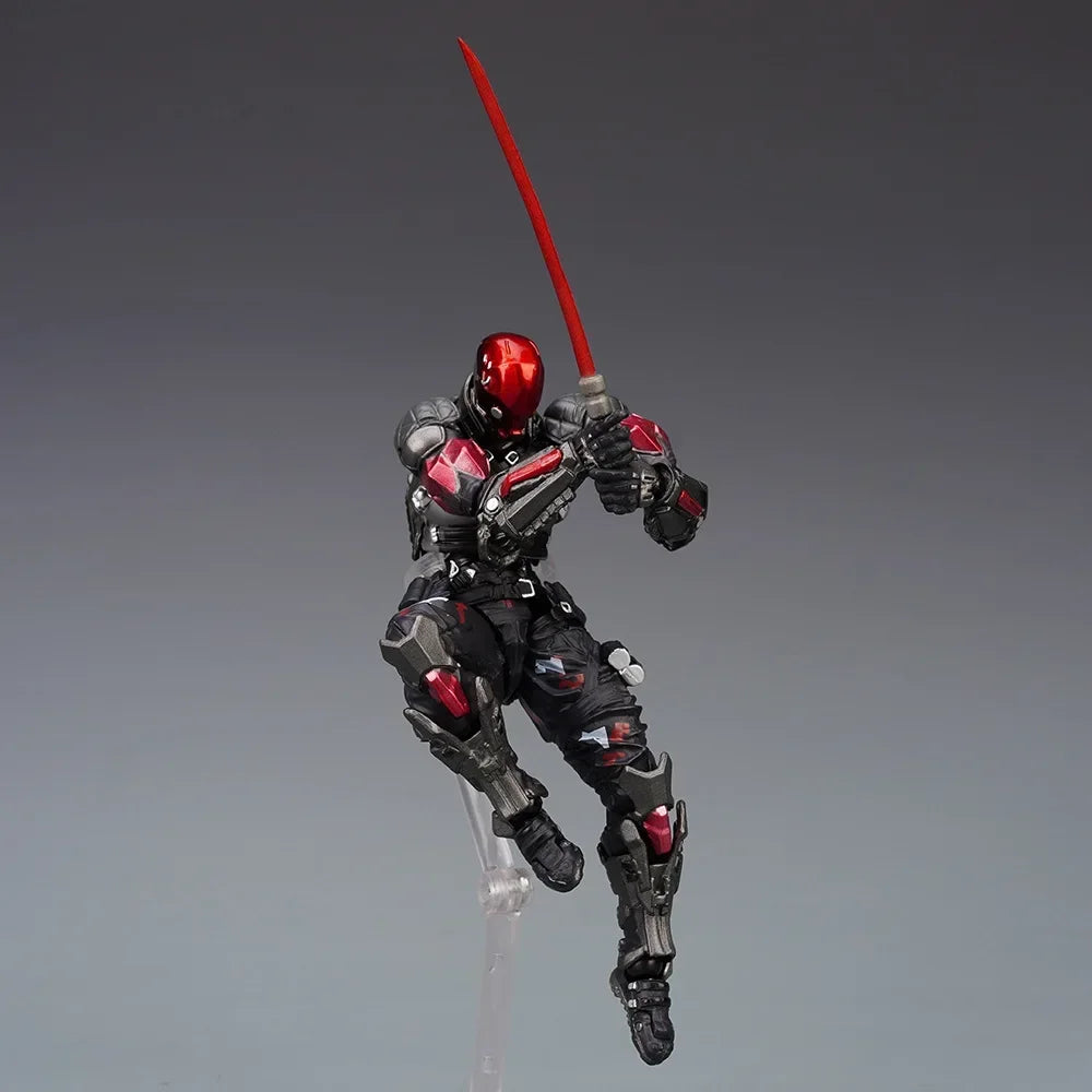 AMAZING YAMAGUCHI Arkham Knight Batman Action Figure Red Hood Robin Jason Todd Figuarts Game Model Toy Collection Kids Gift