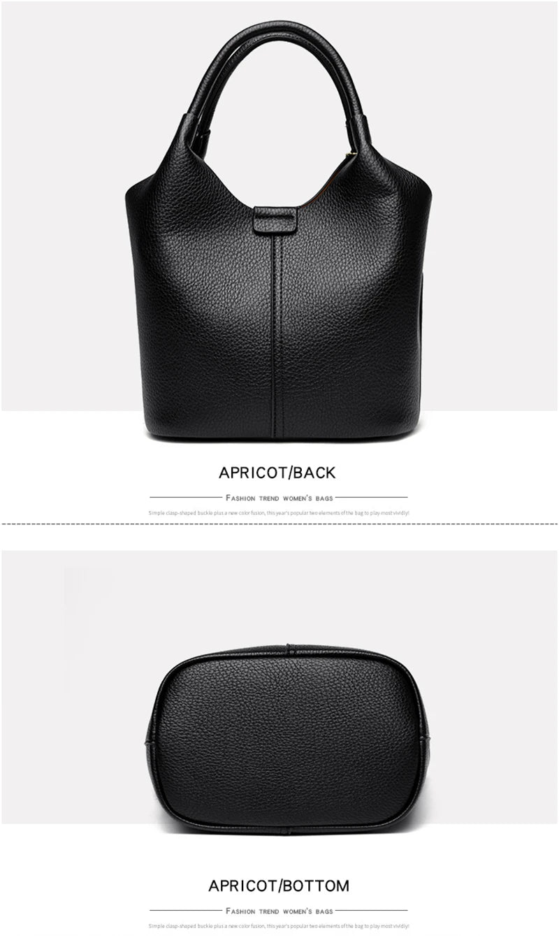Brand High Quality Soft Leather Large Capacity Top-handle Bags Female Handbags Women Shoulder Crossbody Totes Messanger Bag Sac