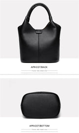 Brand High Quality Soft Leather Large Capacity Top-handle Bags Female Handbags Women Shoulder Crossbody Totes Messanger Bag Sac