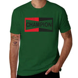 Men’s Champion Spark Plug Retro Distressed Emblem Tee