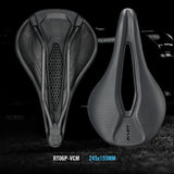 RYET Carbon 3D Printed Bike Saddle 145/155mm