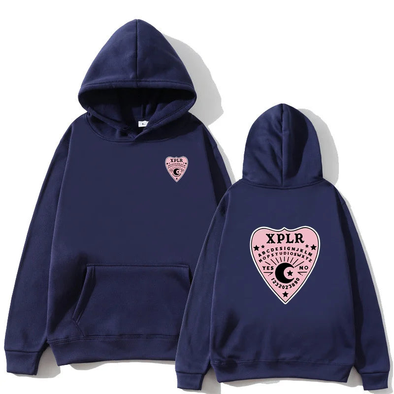 Autumn and Winter Sam and Colby XPLR Men's and Women's Hooded Sportswear Long Sleeve Casual Hoodie Warm Street Clothing Top