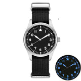 DD40mm Vh31 Beat Quartz Men Watches Sapphire Crystal waterproof 5Bar 316L Stainless Steel vintage Pilot Men watch