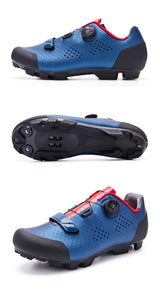 Santic Cycling Shoes MTB Mountain Bike Wear Resistant Breathable Bicycle Nylon Bottom Self-Locking Riding Shoes MN1128