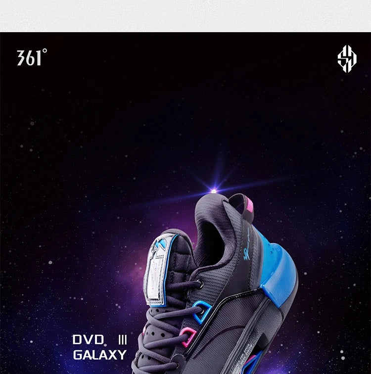 361 Degrees DVD 3.0 Men's Basketball Shoes Mesh Breathable Stable Rebound Shock-Absorbing Wear-resistant Male Sneakers 672441112