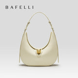 BAFELLI 2026 NEW WOMEN'S HANDBAG CAT SERIES GENUINE LEATHER LUXURY BRAND FASHION STYLE SHOULDER HOBOS LARGE SIZE BAGS FEMALE