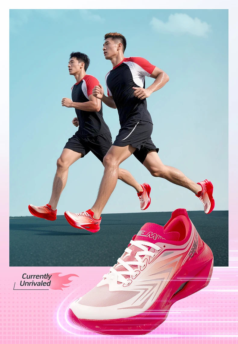 ONEMIX Professional Marathon Racing Running Shoes Men Full-length Carbon Plate Sports Sneakers Shock Absorbent Training Shoes