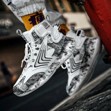 Men’s Winter High-Top Plush Sneakers