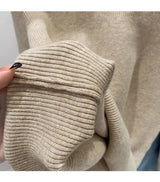Women's Polo Collar Knit Sweater