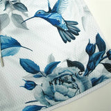Rose Embroidered Hip Hop Shorts