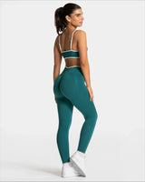 High-Waist Seamless Yoga Leggings