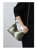 2024 Women Genuine Leather Luxury Handbags Small Size Versatile Cowhide Crossbody Bag Fashion Soft Messenger Purses
