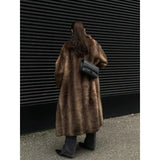 Women's Luxury Faux Fur Long Coat