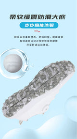Men's Golf Sneakers Quick-Lace Casual Outdoor Shoes