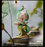 POPMART SKULLPANDA Petals In Four Acts Series Blind Box Guess Bag Desktop Decoration Blind Bag Toys Anime Figure Cute Model