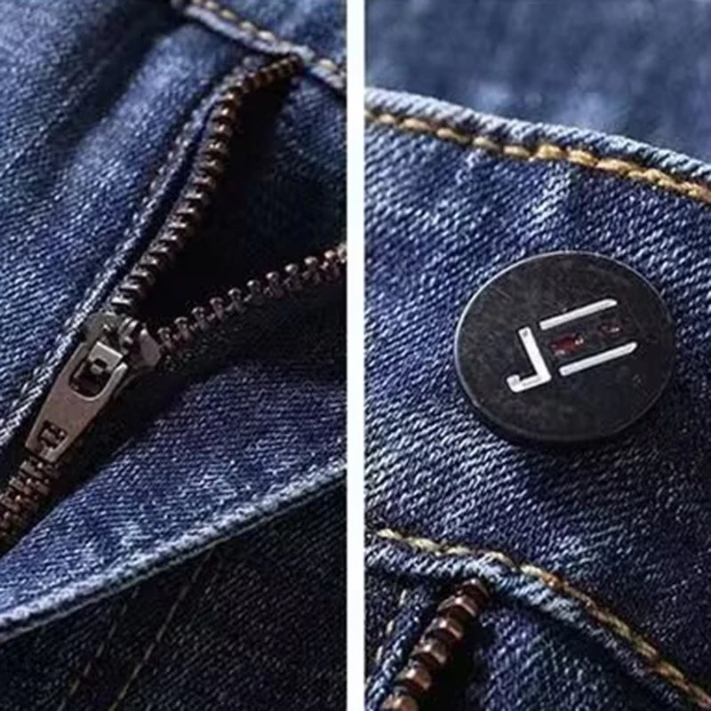 Men's Relaxed Straight-Leg Stretch Jeans | Multi-Color
