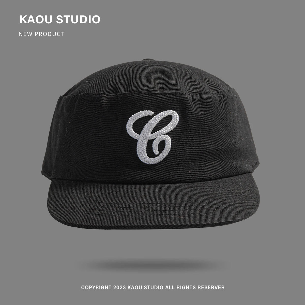 Unisex Adjustable Flat Top Baseball Cap