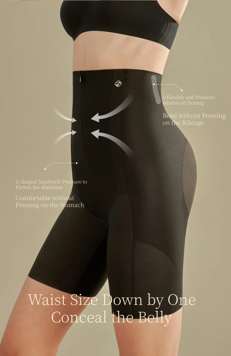 Seamless High Waist 3D Butt-Lifting Shapewear Shorts