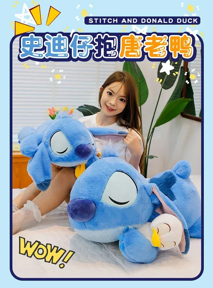Disney Stitch & Duck Plush Doll