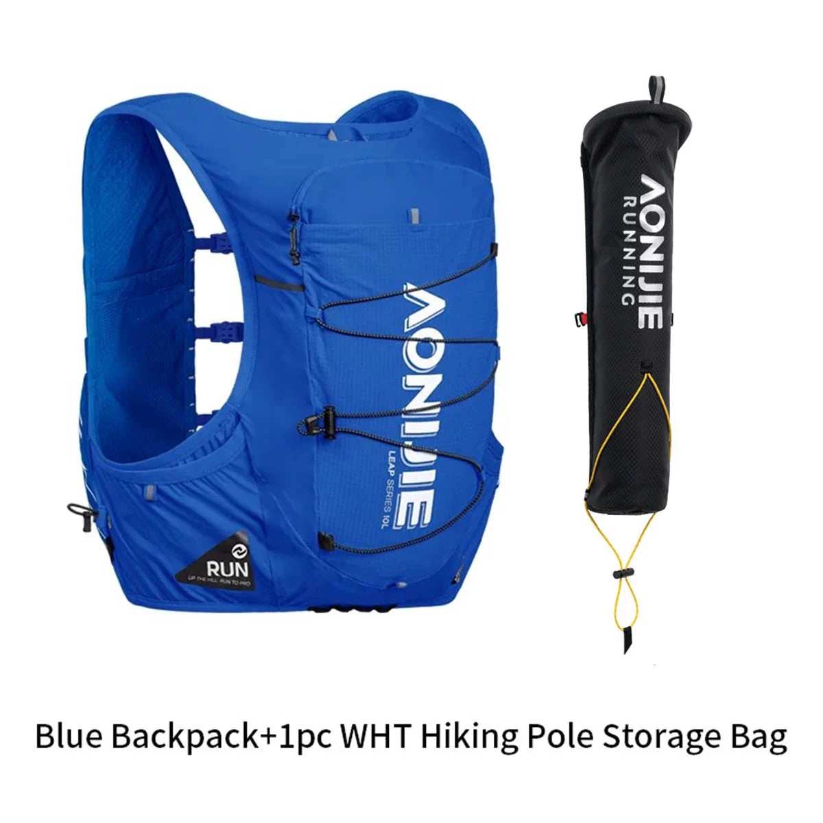 AONIJIE C9116 Unisex 10L Sports Running Backpack Lightweight Off-Road Hydration Pack for Hiking Off-road Cycling Race Marath