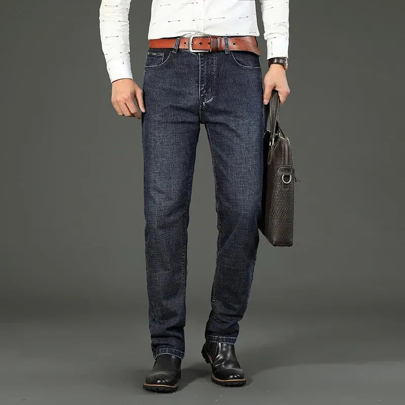 Men's Straight Leg Stretch Jeans