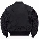 Embroidered Techwear Bomber Jacket