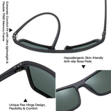 Zenottic Men's Polarized Sunglasses – UV400 TR90 Frame