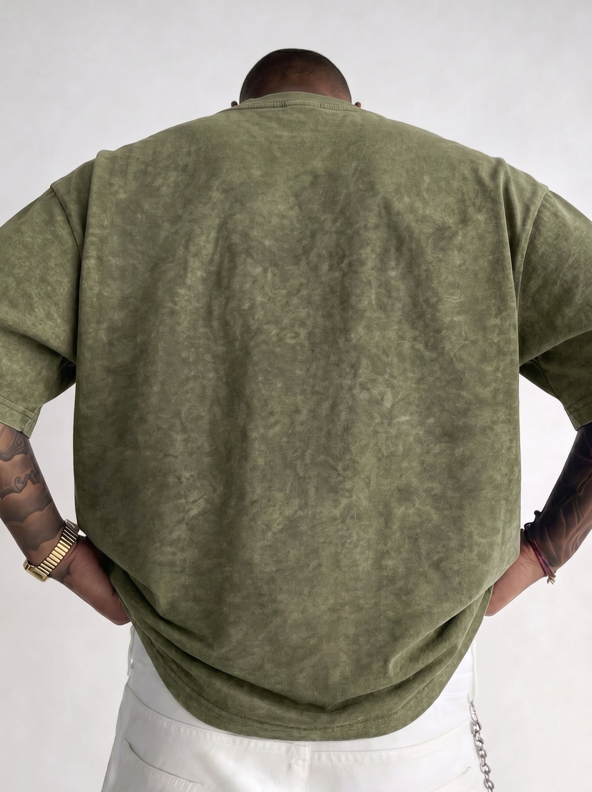 Men's Oversized Acid Wash T-Shirt