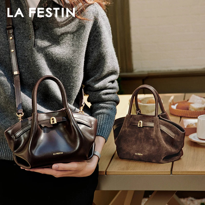 LA FESTIN Original Female Bags New Handbag Women's Bags Luxury Brand Bag Fashion Shoulder Bag Crossbody Bag Bucket Bag