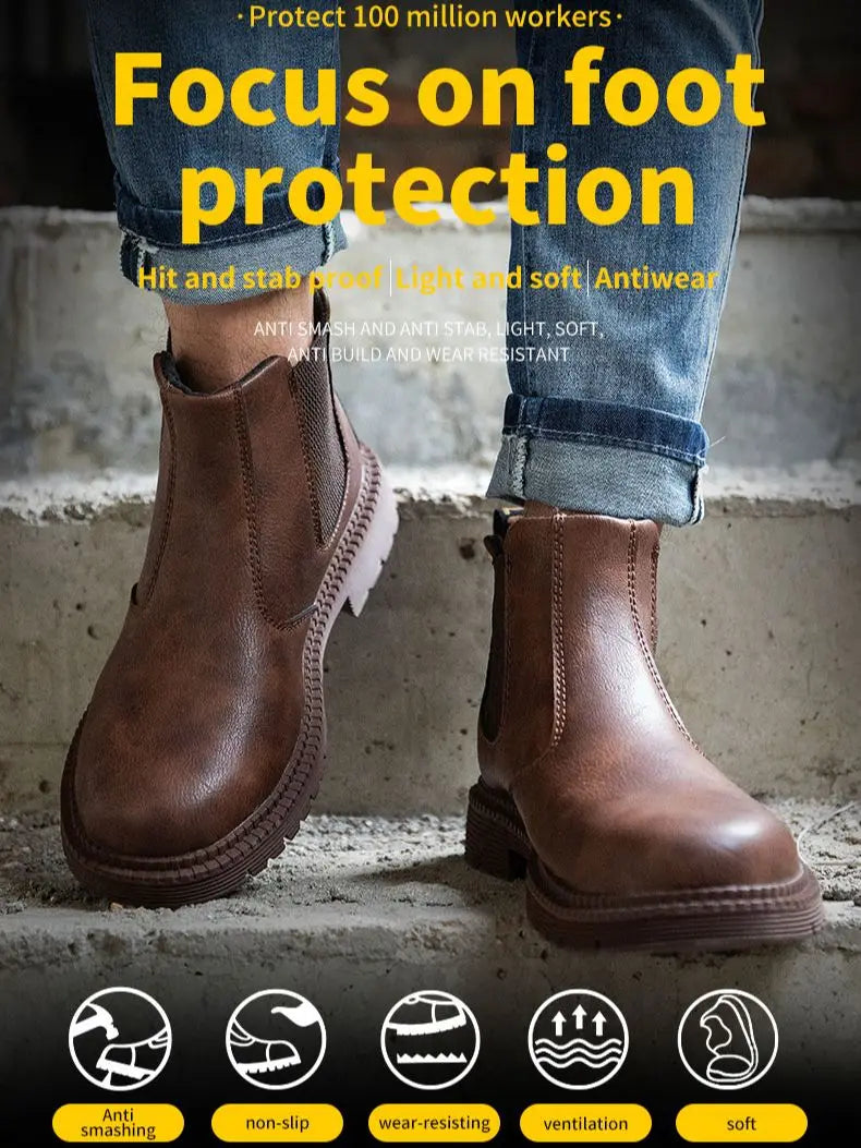 Waterproof Steel Toe Safety Boots