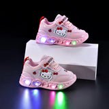 Kids’ LED Light-Up Cartoon Sneakers