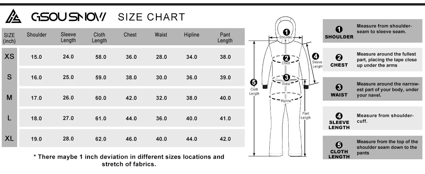 Women’s Pro-Insulated One-Piece Ski Suit