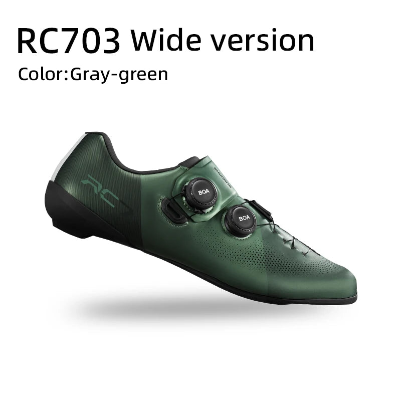 SHIMANO RC7 RC703 RC701 Carbon Bottom Road Bike Racing Professional Self-locking RC703 Cycling Shoes RC703 Lock Shoes