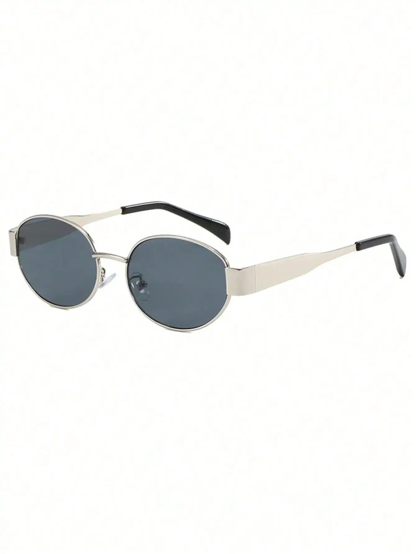 Oval Frame Women's Vintage Sunglasses | UV400 Metal