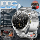 GUHUAVMI AK95 Pro Smartwatch – AMOLED, GPS & Flashlight