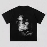 Ariana Grande Petal Photo Graphic Tee — Unisex Cotton T-Shirt