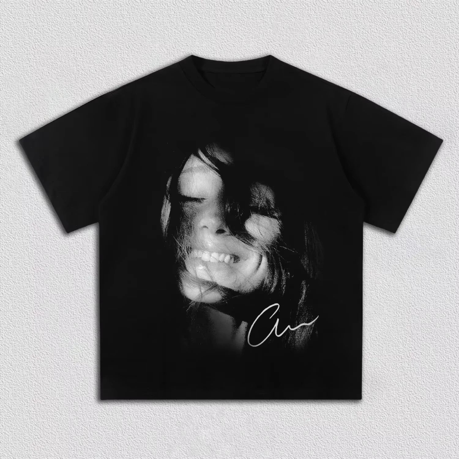 Ariana Grande Petal Photo Graphic Tee — Unisex Cotton T-Shirt
