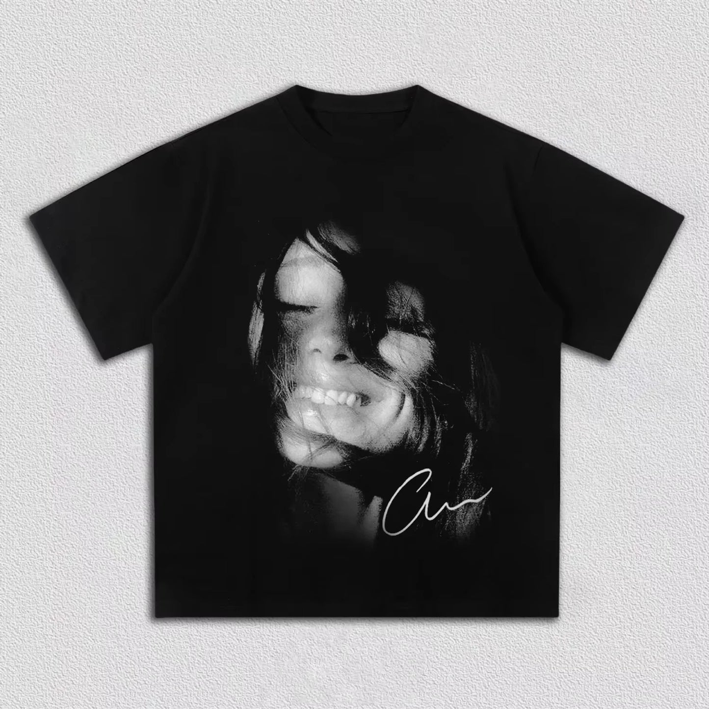 Ariana Grande Petal Photo Graphic Tee — Unisex Cotton T-Shirt