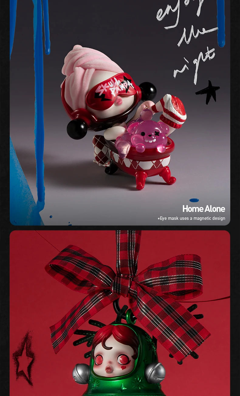 POPMART SKULLPANDA Tell Me What You Want Series Blind Box Toys Mystery Box Mistery Action Figure Surprise Model Birthday Gift