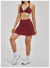 Yoga Sets 2PCS Women's Tracksuit Fitness Outfits Sportswear Workout Set Sports Bra High Waist Leggings Gym Clothing Sports Suits