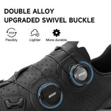 Santic Cycling Shoes Men's Mountain Carbon Fiber Lock Shoes Bicycle Riding Equipment Grade 14 Lightweight TMS24050