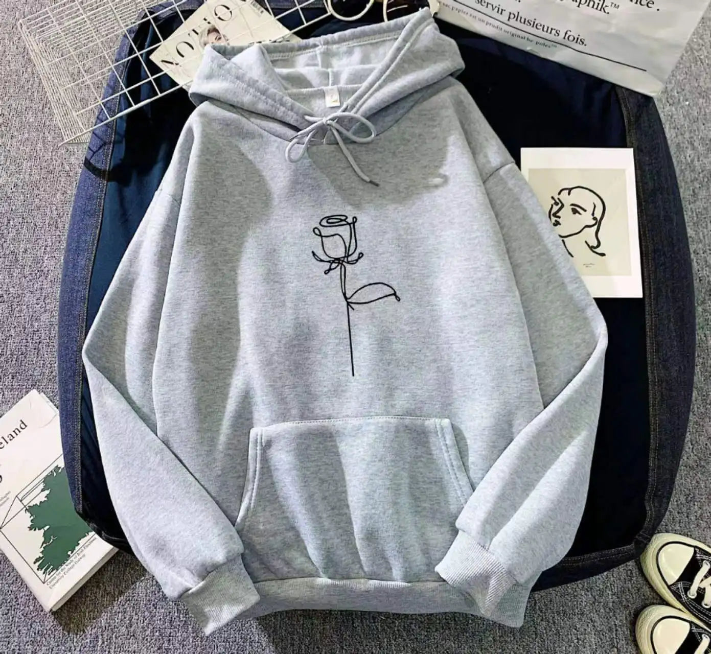 Urban Street-Style Couple’s Hoodie