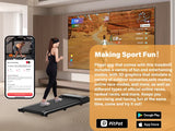 Superun 300 lbs Walking Pad Treadmill 2.5HP – Home Fitness